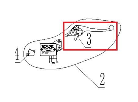 SPN 125 Ön Fren Maneti