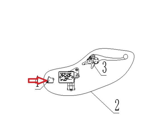 SPN 125 Ön Fren Müşürü