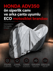 HONDA ADV350 Modelleriyle Uyumlu ECO Motosiklet Brandası
