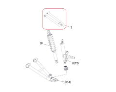 M210 Ön Üst Salıncak