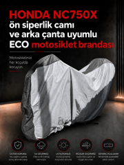 HONDA NC750X Modelleriyle Uyumlu ECO Motosiklet Brandası