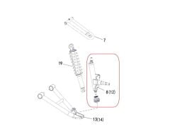 M210 Teker Taşıyıcısı Ön Sol