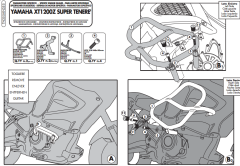 GIVI TN355 YAMAHA XT 1200ZE - XT 1200Z SUPER TENERE (10-21) KORUMA DEMİRİ