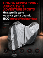 HONDA AFRİCA TWİN&AFRİCA TWİN ADVENTURE SPORTS Modelleriyle Uyumlu ECO Motosiklet Brandası