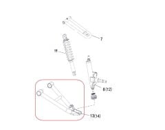 M210 Ön Alt Salıncak Sağ