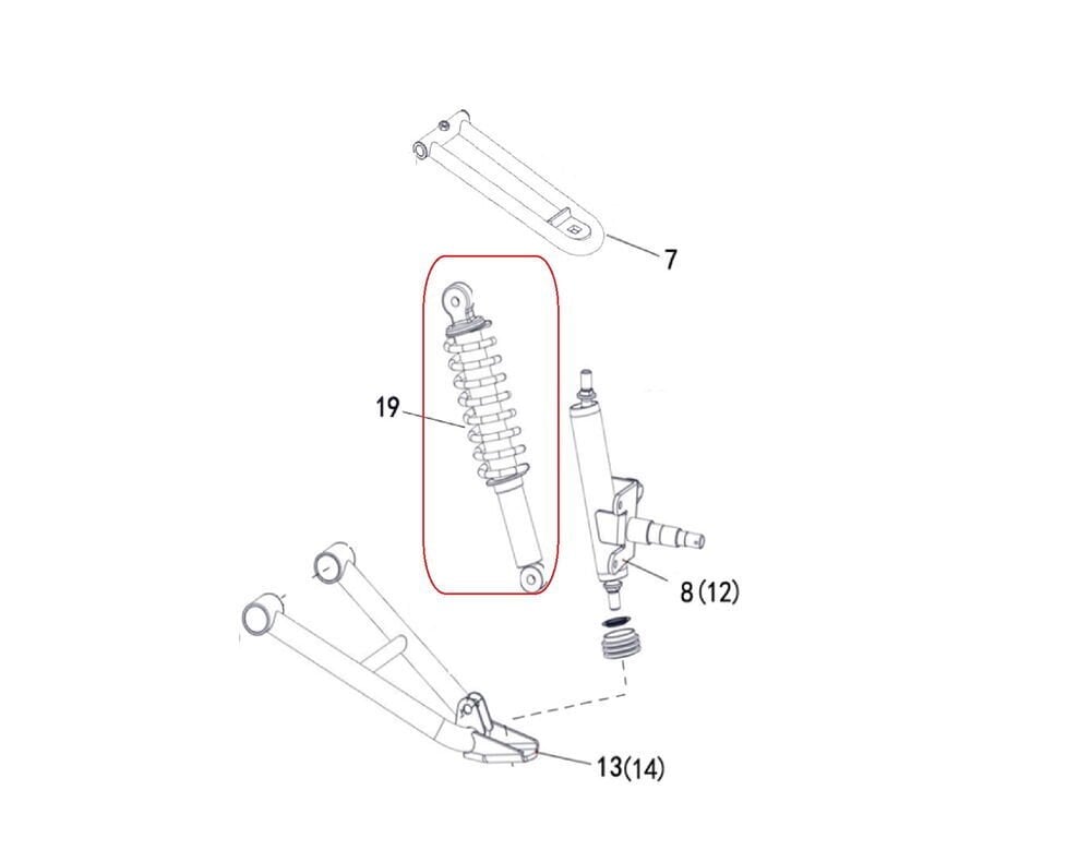 M210 Ön Amortisör Adet Fiyattır