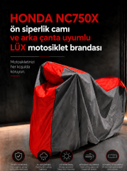 HONDA NC750X Modelleriyle Uyumlu LÜX Motosiklet Brandası