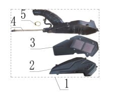 Max 125 Hava Filtre Odası Komple