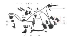 Ön Fren Merkezi Alt Braketi Sağ - PİLDER 125