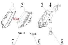 SPN 125 Far Çerçevesi İsyah