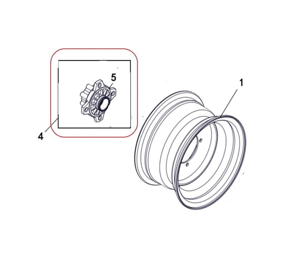 M210 Ön Jant Flanş