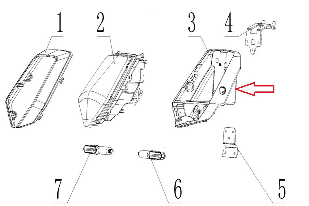 SPN 125 Far Altı Grenajı
