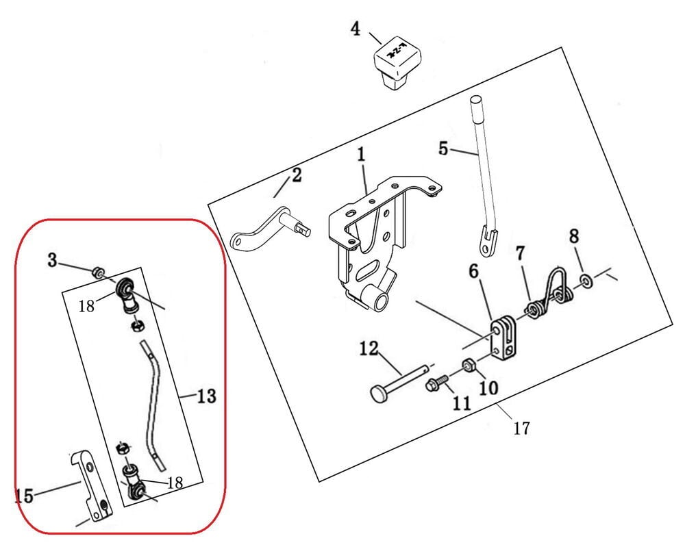 M210 Vites Çubugu Set