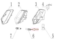 SPN 125 Ön Sinyal Sol
