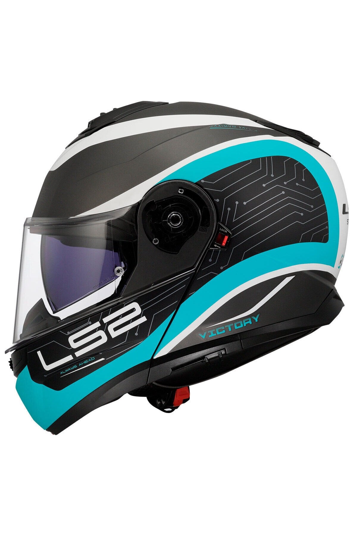 Strobe 2 Vıctory Metal Mavi Çene Açılır Motosiklet Kaskı