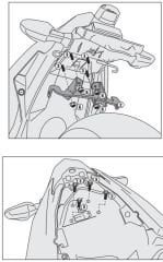 GIVI 4108FZ KAWASAKI NINJA 300 (13-18) ARKA ÇANTA TAŞIYICI