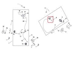 M210 Arka Fren Üst Merkez