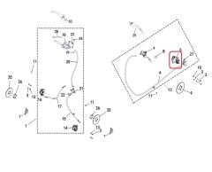 M210 Arka Fren Alt Merkez