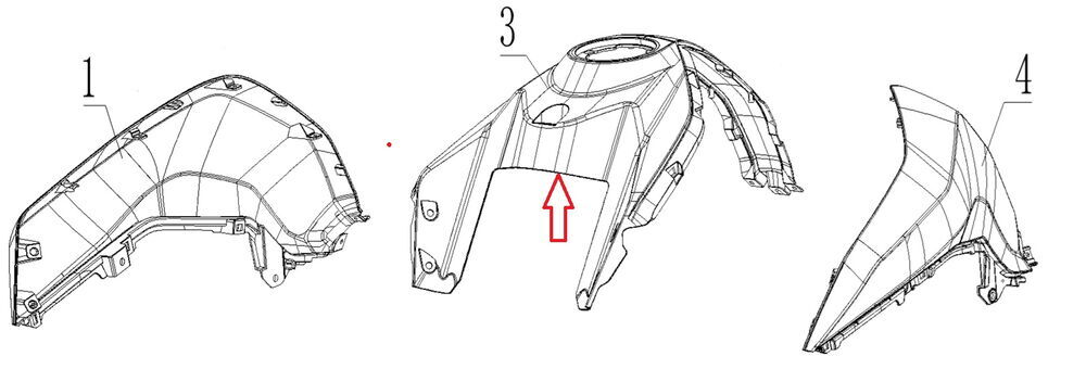 SPN 125 Depo Grenajı Üst