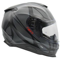 NEXX Y.100 B-SIDE MAT SİYAH-GRİ KASK
