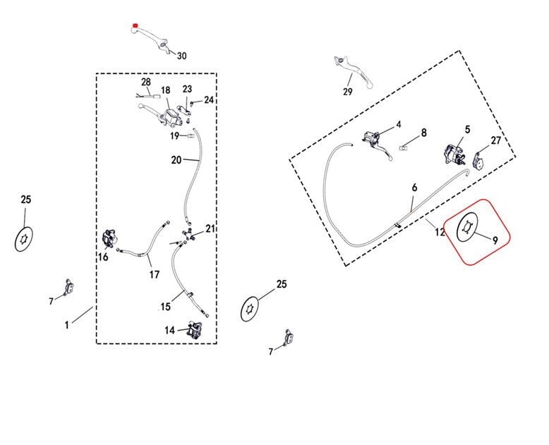 M210 Ön Fren Disk (Adet Fiyattır)