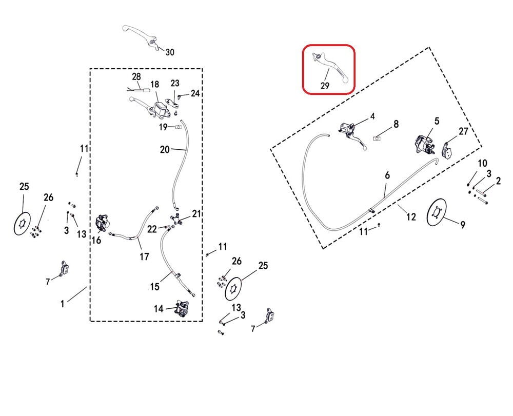M210 Arka Fren Levyesi