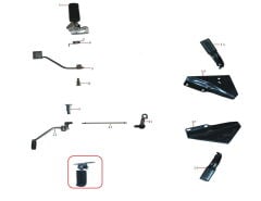 DD-250E-9B Ön Basamak Sol Komple