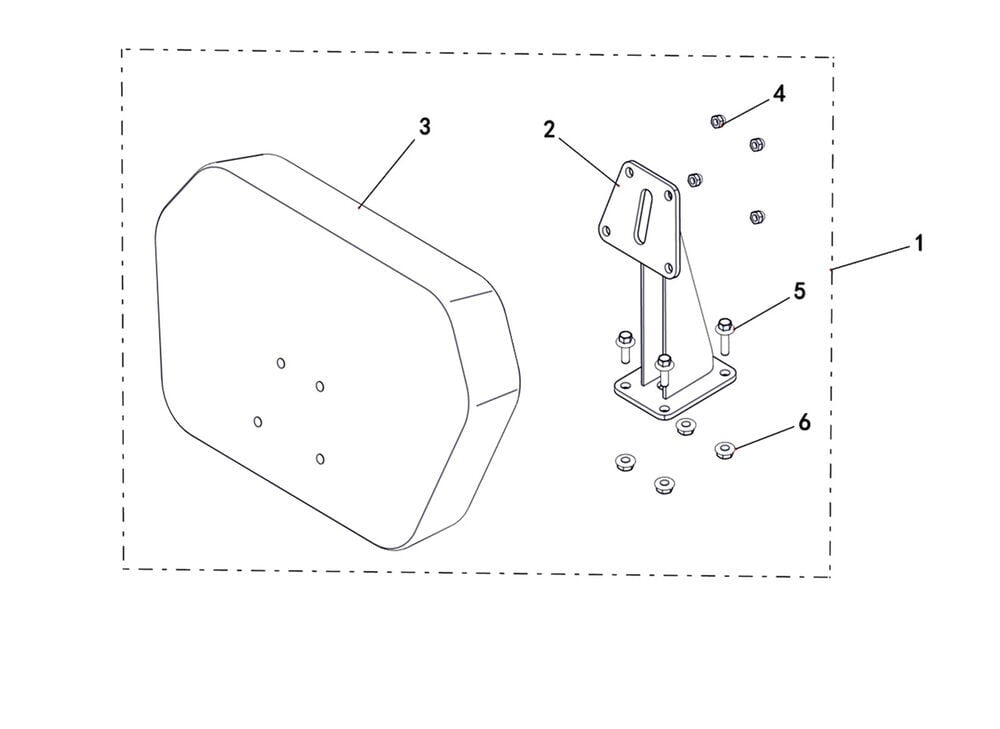 M210 Sisybar Sırt Dayama