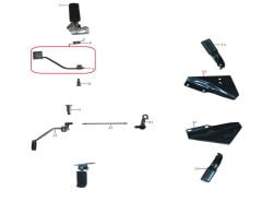 DD-250E-9B Arka Fren Pedalı