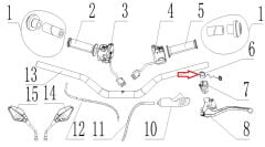 SPN 125 Kilometre Kontrol Düğmesi