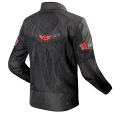 LS2 BLADE AIR MONT SİYAH-GRİ Siyah-Kırmızı - M