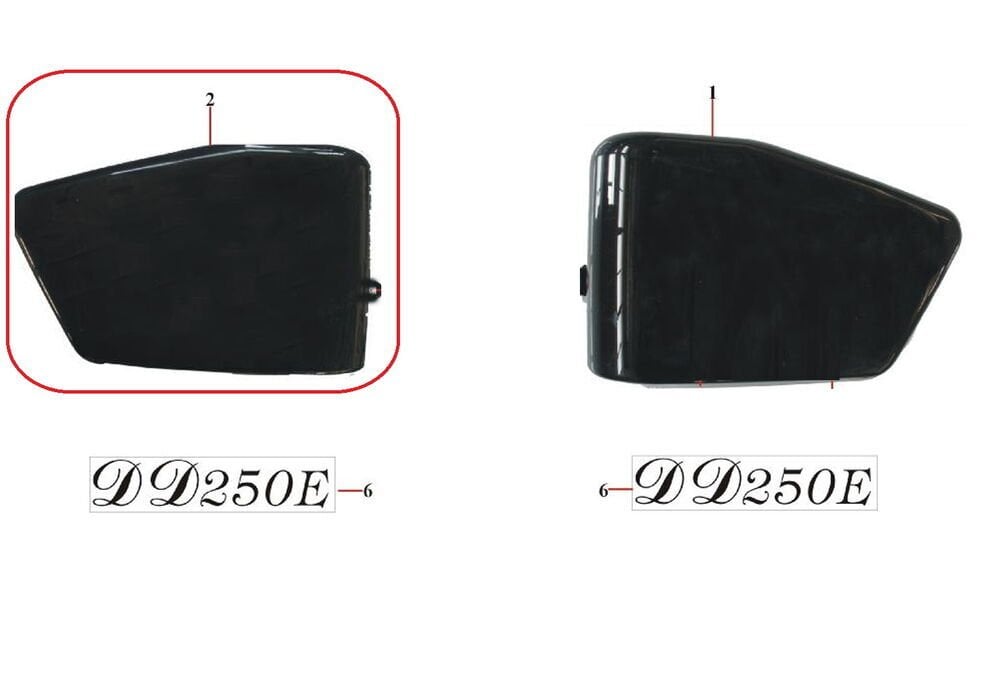 DD-250E-9B Yan Kapak Sol