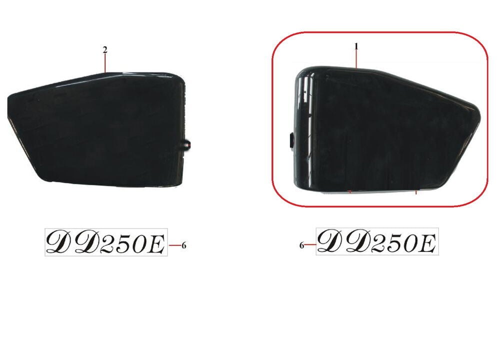 DD-250E-9B Yan Kapak Sağ