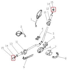 Xsuv 250 Gidon Topuzu Takım