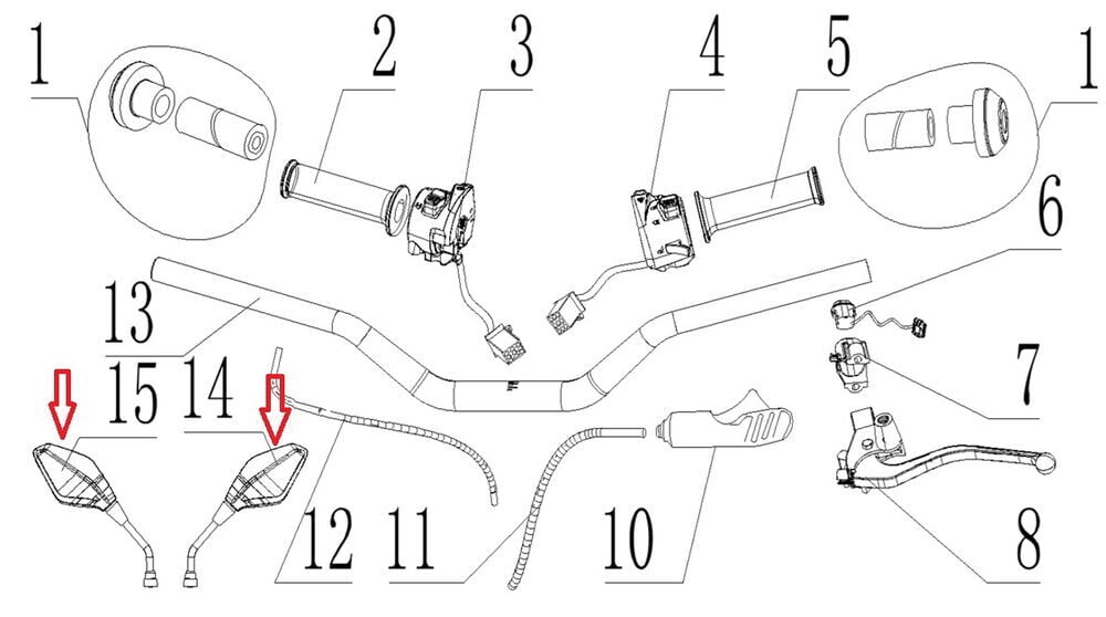 SPN 125 Ayna Takımı