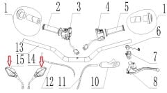 SPN 125 Ayna Takımı