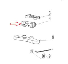 SPN 125 Gidon Tutucu Alt
