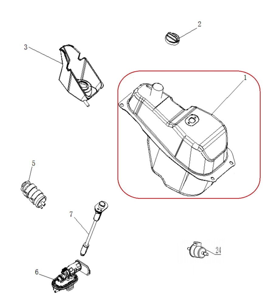 Xsuv 250 Benzin Deposu