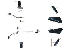 DD-250E-9B Arka Basamak Sağ Komple