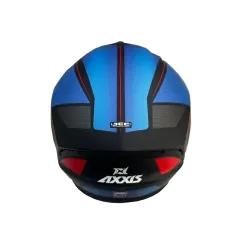axxıs draken s gear E7 matt blue + black visor