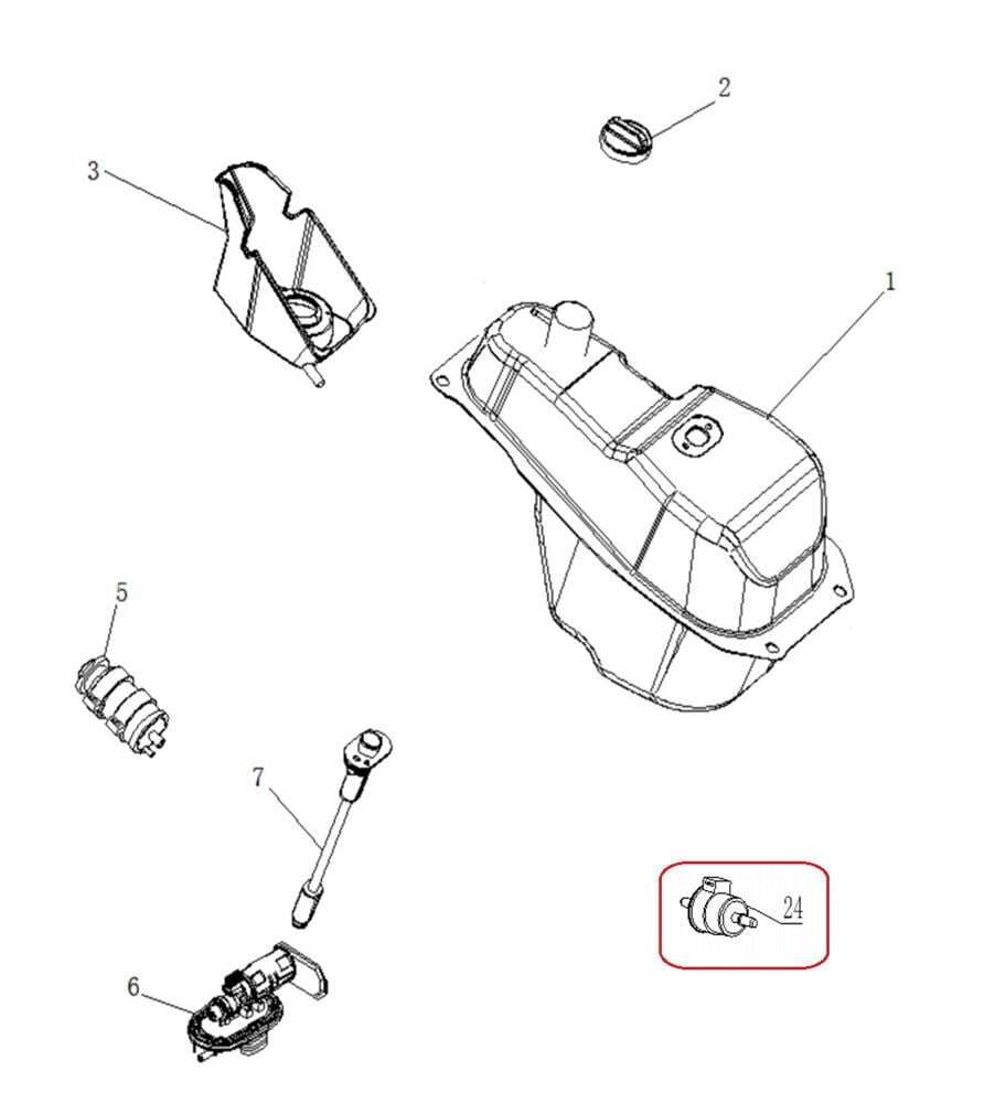 Xsuv 250 Benzin Filtresi