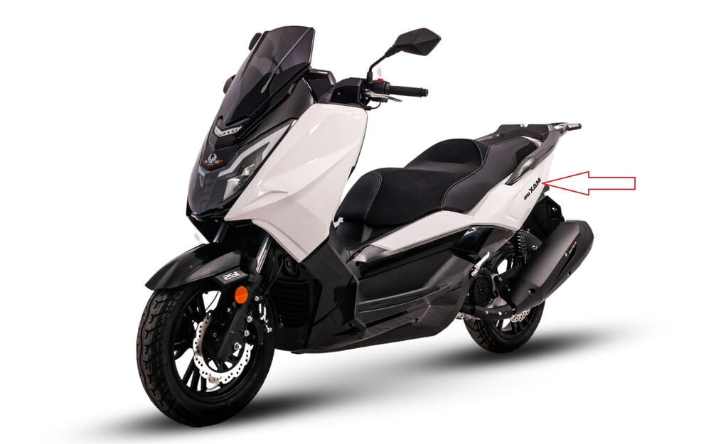 Max 125 Sele Altı Grenaj Beyaz Sol