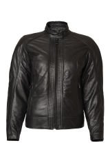 VEXO MOTO DERİ KADIN MONT SİYAH