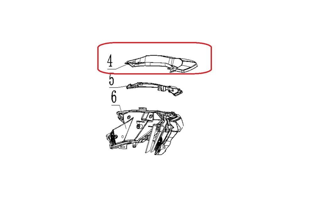 Max 125 Stop Üst Kapak Nardo Gri