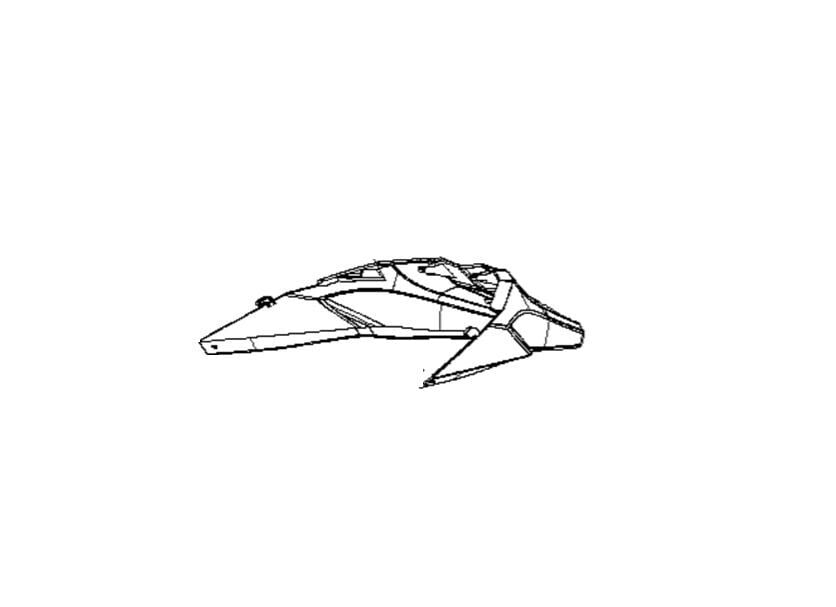 Max 125 Arka Çamurluk Üst Grenaj