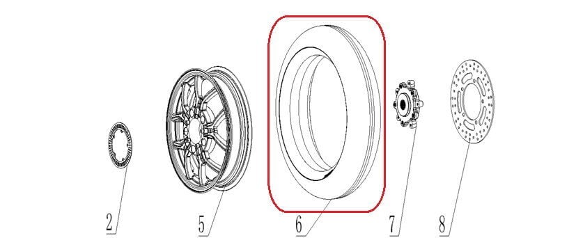 Xsuv 250 Ön Dış Lastik