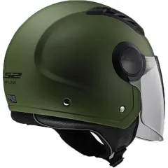 LS2 KASK OF562 AIRFLOW YARIM KASK MAT YEŞİL
