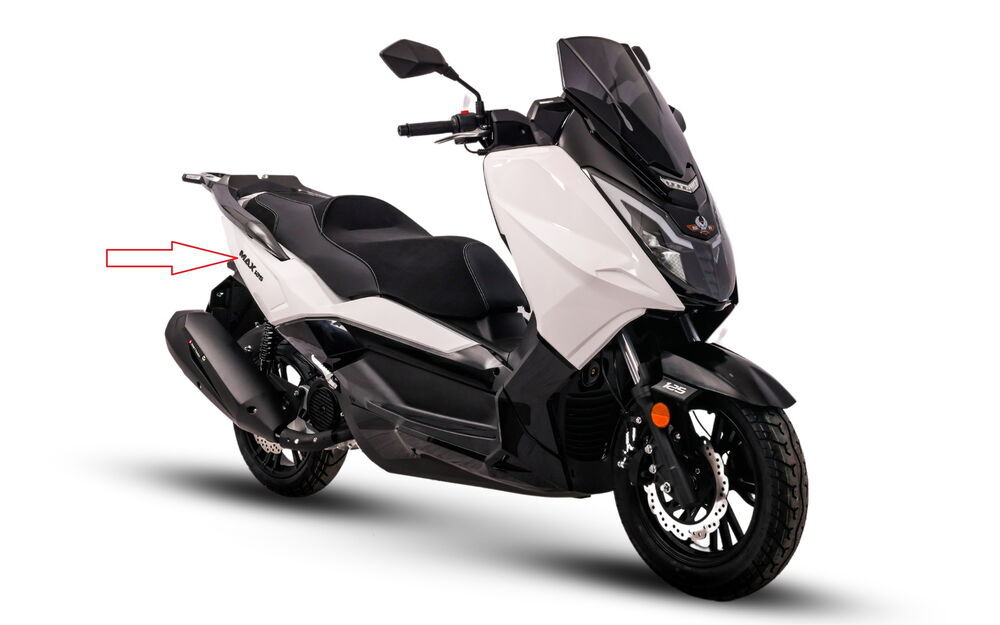 Max 125 Sele Altı Grenaj Beyaz Sağ