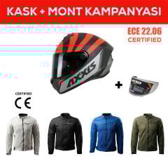 Draken S Primier B5 / Mat Kırmızı Full Face Motosiklet Kaskı - İntercom Uyumlu, DOT VE ECE 22.06