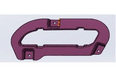 M1 Sis Lambası Çerçevesi Sol